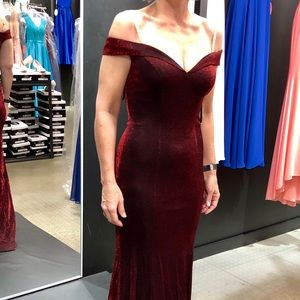 New with tags red holiday dress